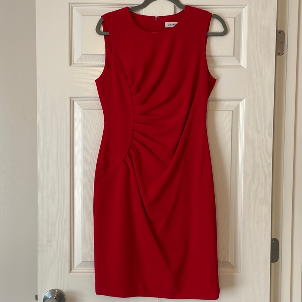 Calvin Klein Sleeveless Sheath Dress